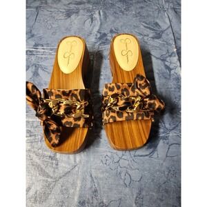 Jessica Simpson‎ Women's Resima Platform Sandal Heeled, Natural, 5.5